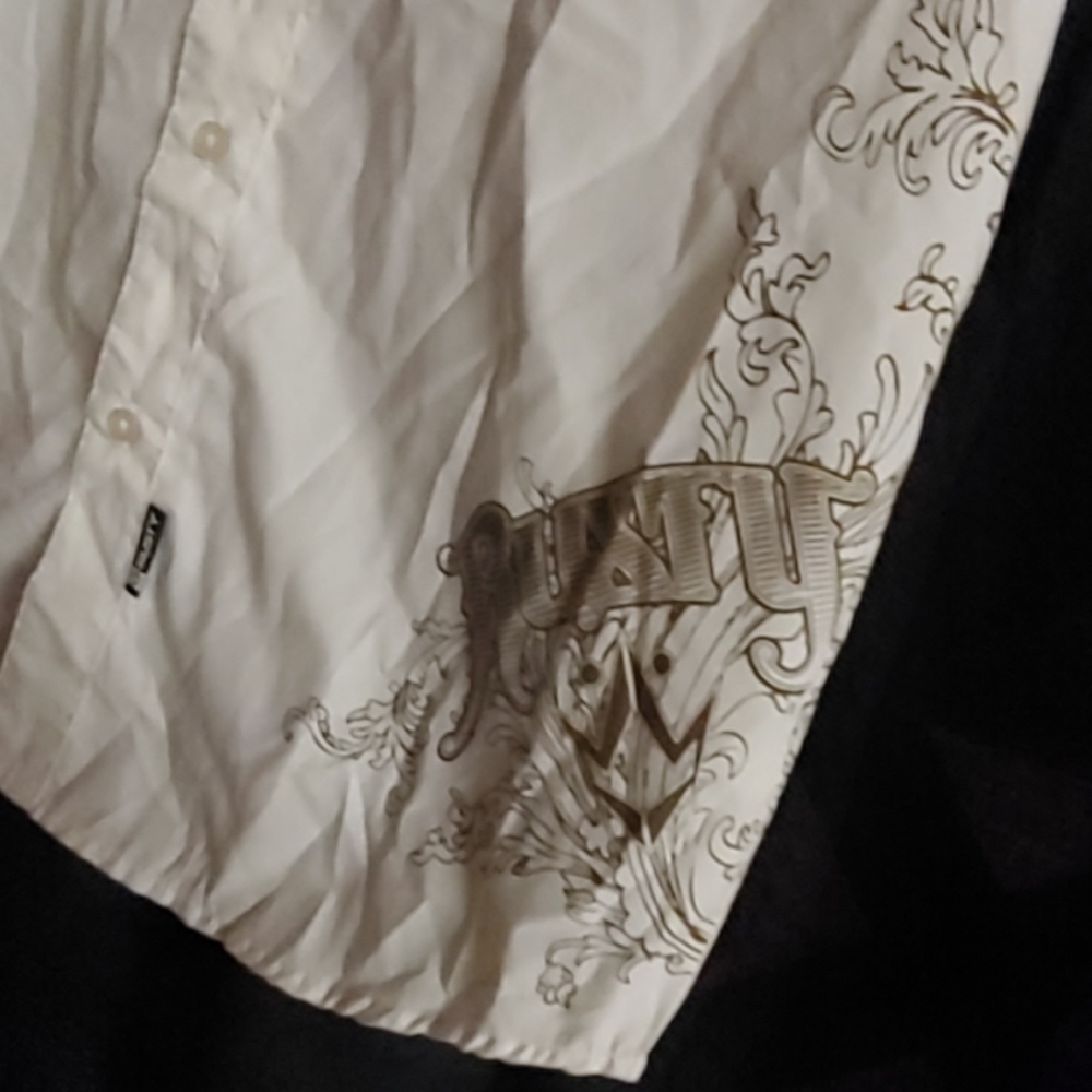 Boys Rusty Rustic Style Brand Button Shirt - Picture 2 of 4